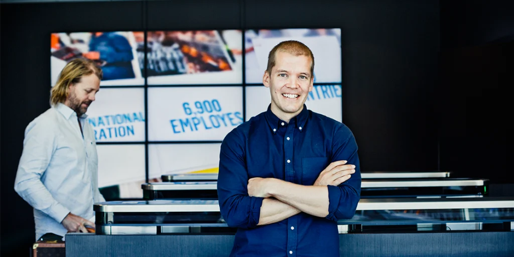 ”Har du idéer och drivkraft kan du avancera snabbt”