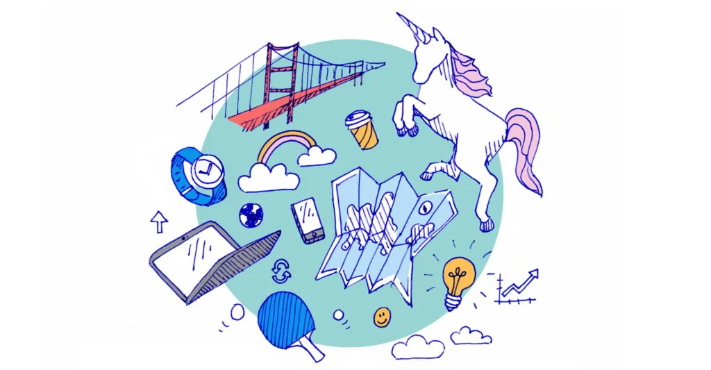 Alla snackar startups!