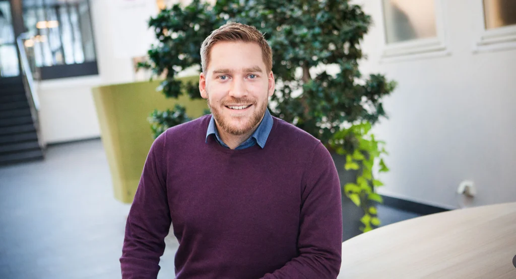 Andreas gick från nyexad till drömjobbet på innovativa Nordnet