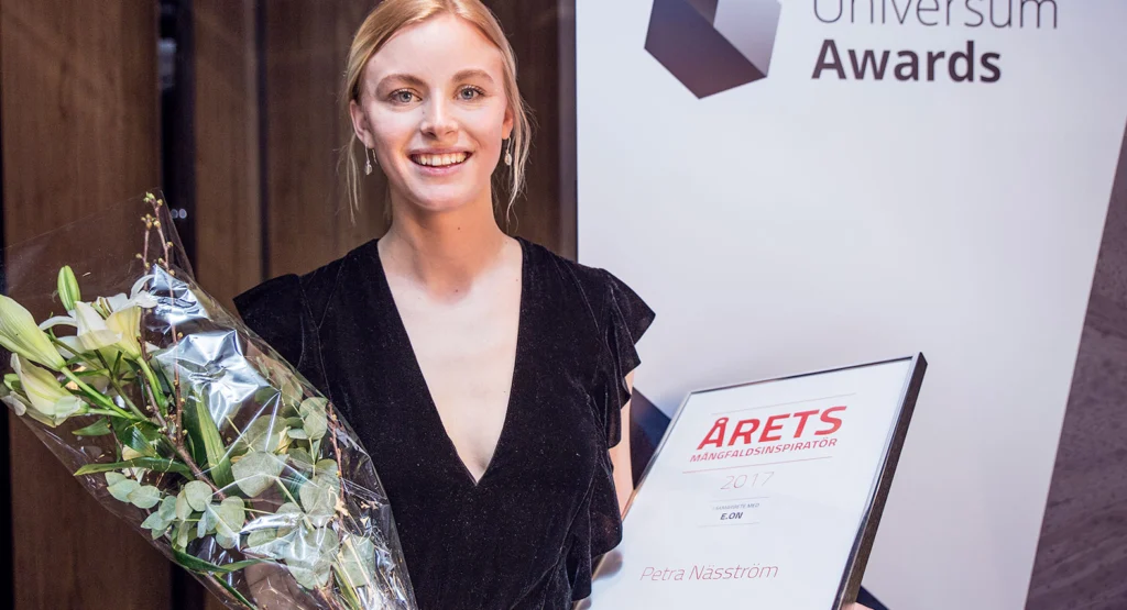 Årets Student 2017: Petra Näsström blev Årets Mångfaldsinspiratör