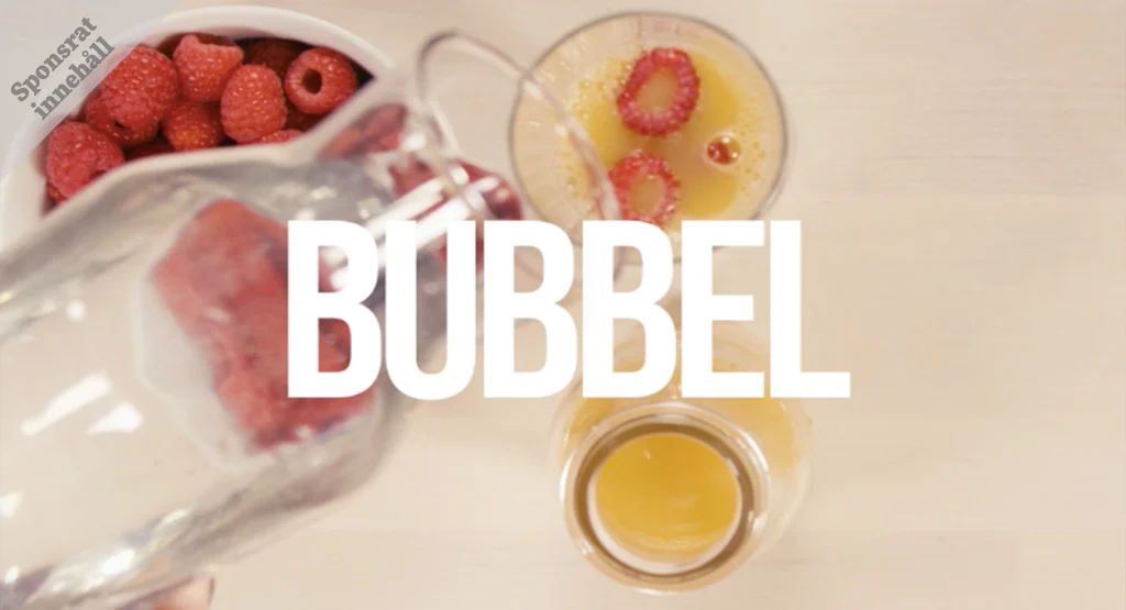 Tre ingredienser som ger dig bubbel-bliss