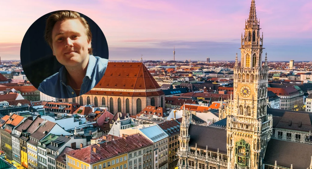 Lukas, 27,  kickade igång karriären i München