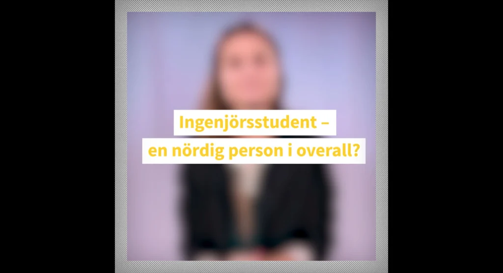 Ingenjörsstudent – en nördig person i overall?