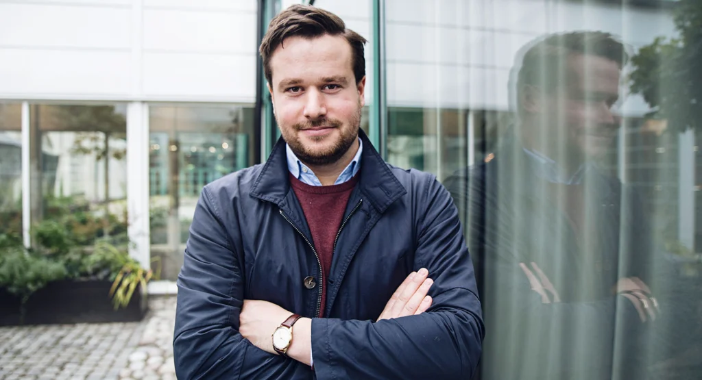 Nils fick språngbräda i karriären med Scanias traineeprogram