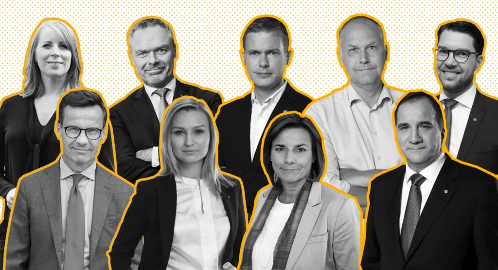 Här är partiledarnas tidigare karriärer