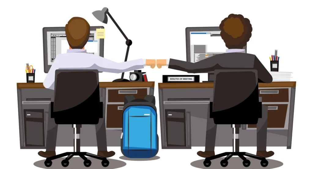 Jobbrelationer: BFF – med vissa kollegor