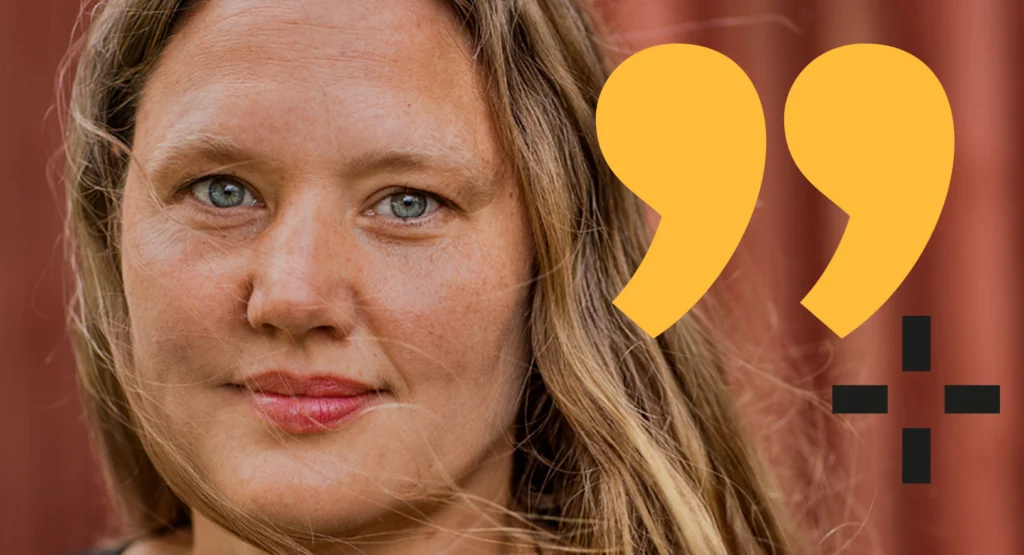 “Genomför din dröm även om du är osäker”