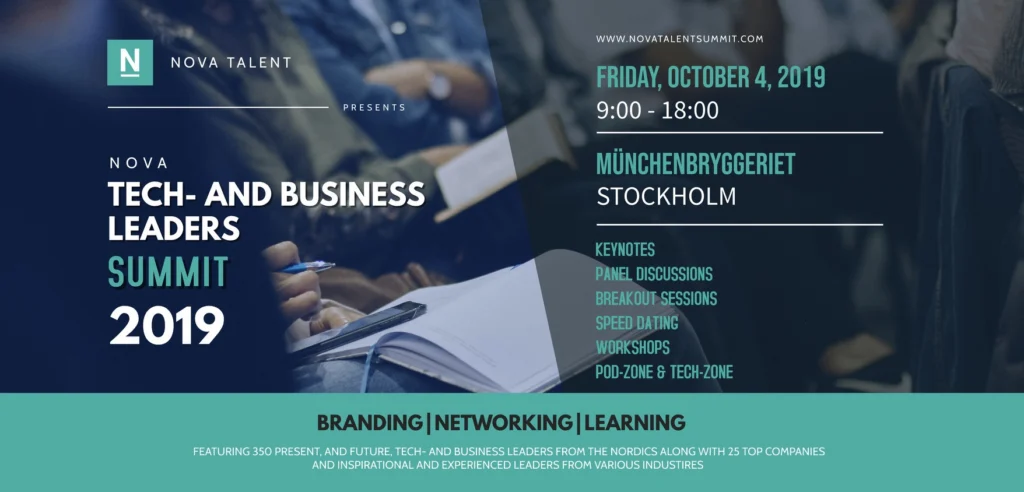 Årets största event för framtidens Tech & Business Talanger