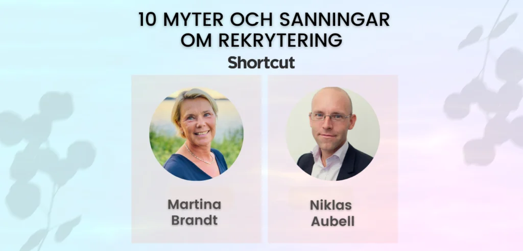 Rekryteringsexperterna svarar: 10 myter om jobbsökande