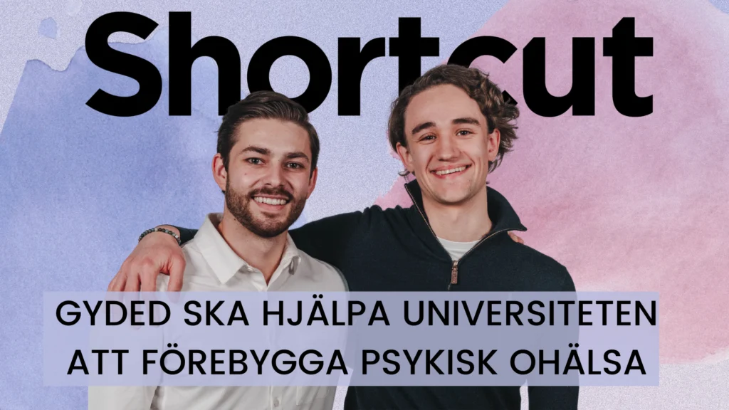 GydEd ska hjälpa universiteten att förebygga psykisk ohälsa