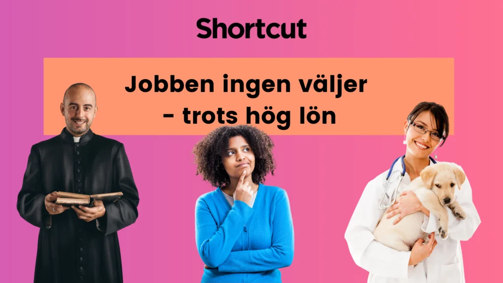 Jobben ingen väljer – trots hög lön