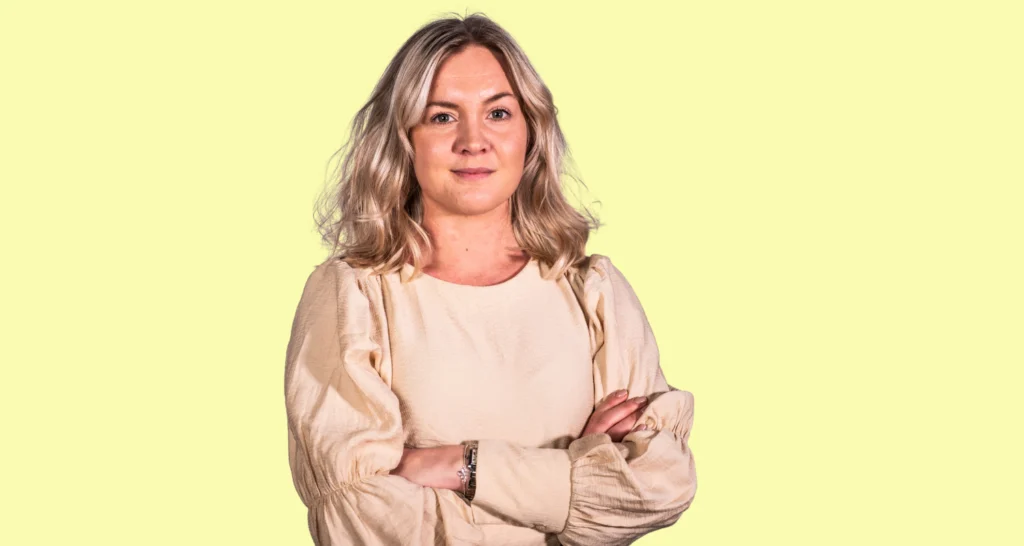 Värderingar är i centrum när Mikaela Ahlnäs planerar karriären