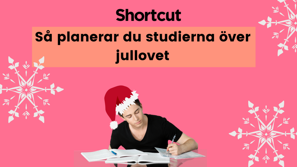 Så Planerar Du Studierna över Jullovet - Shortcut